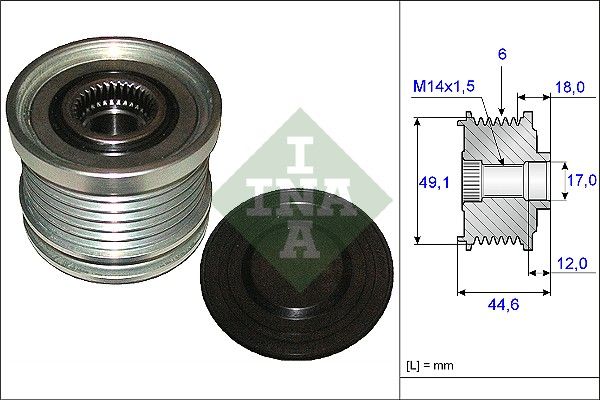 WILMINK GROUP Механизм свободного хода генератора WG1253756